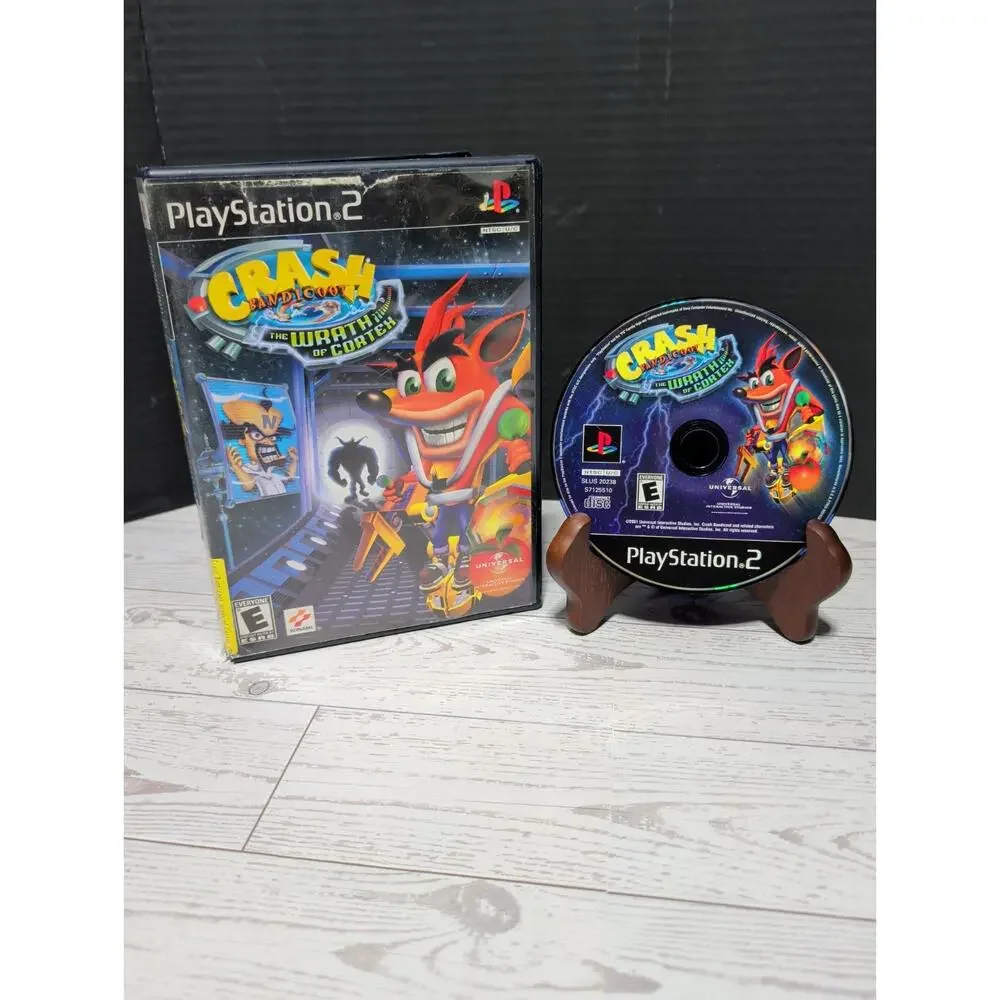 Crash Bandicoot the Wrath of Cortex Sony PlayStation 2 ( PS2 ) No Manual